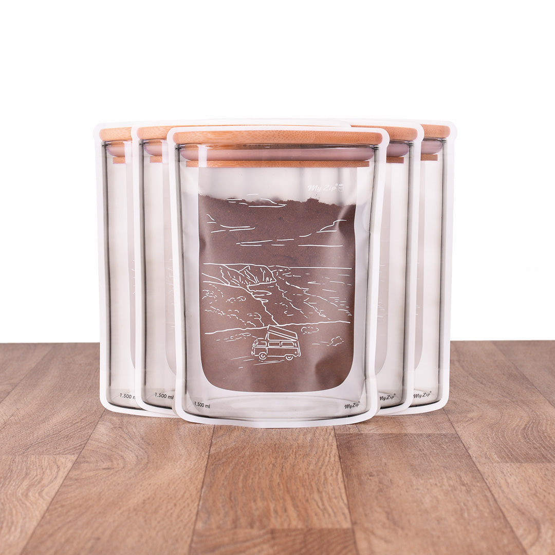 MyZip Tassen | Enkele sets - Camping Editie