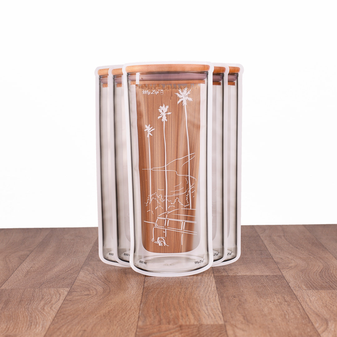 MyZip Tassen | Enkele sets - Camping Editie