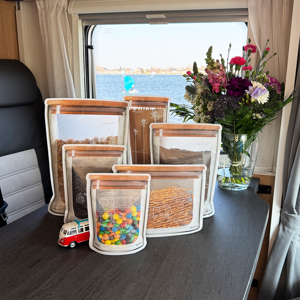 MyZip-Beutel | Limitierte Camping Edition | Einzel-Sets