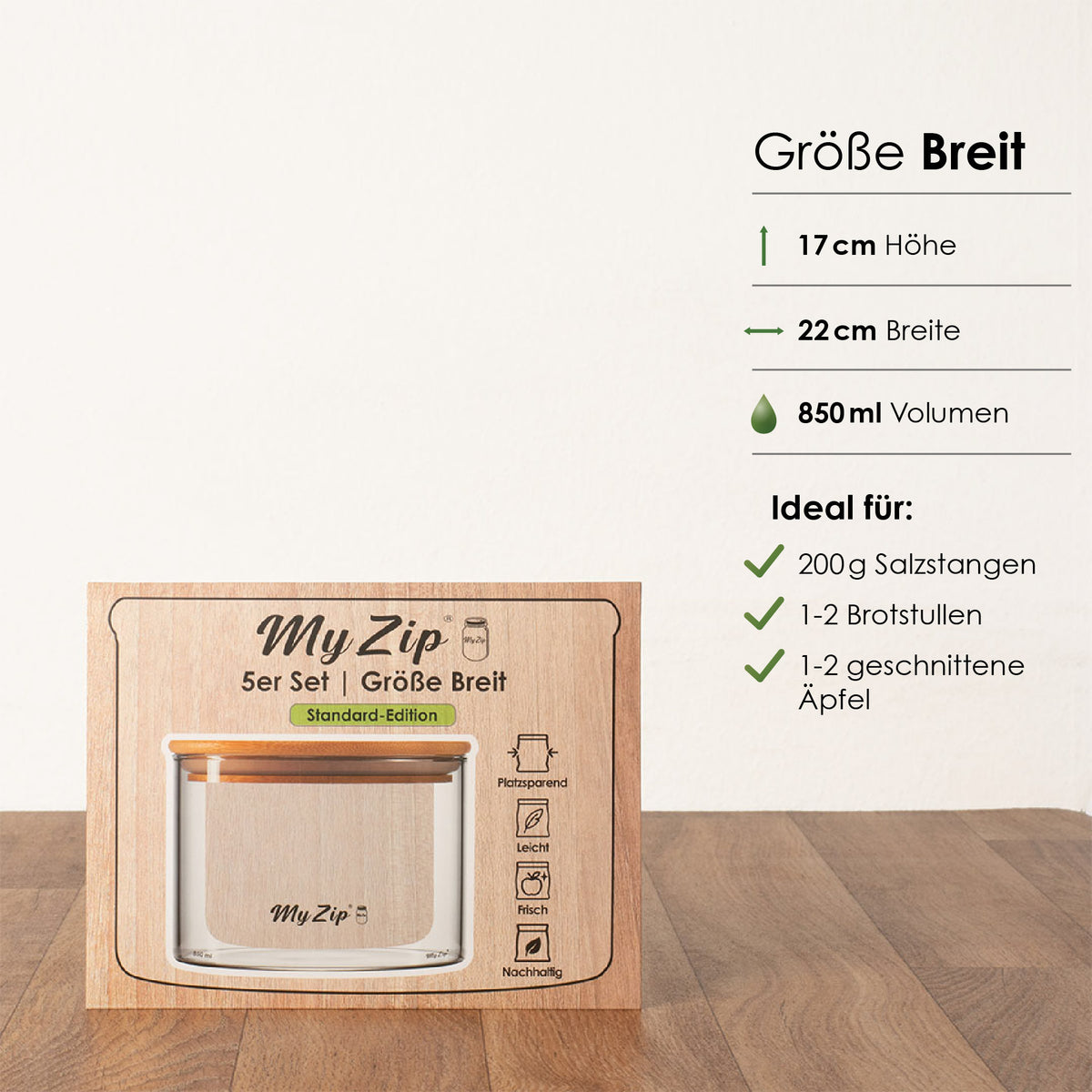MyZip-Bags (2nd generation) Single-Sets 