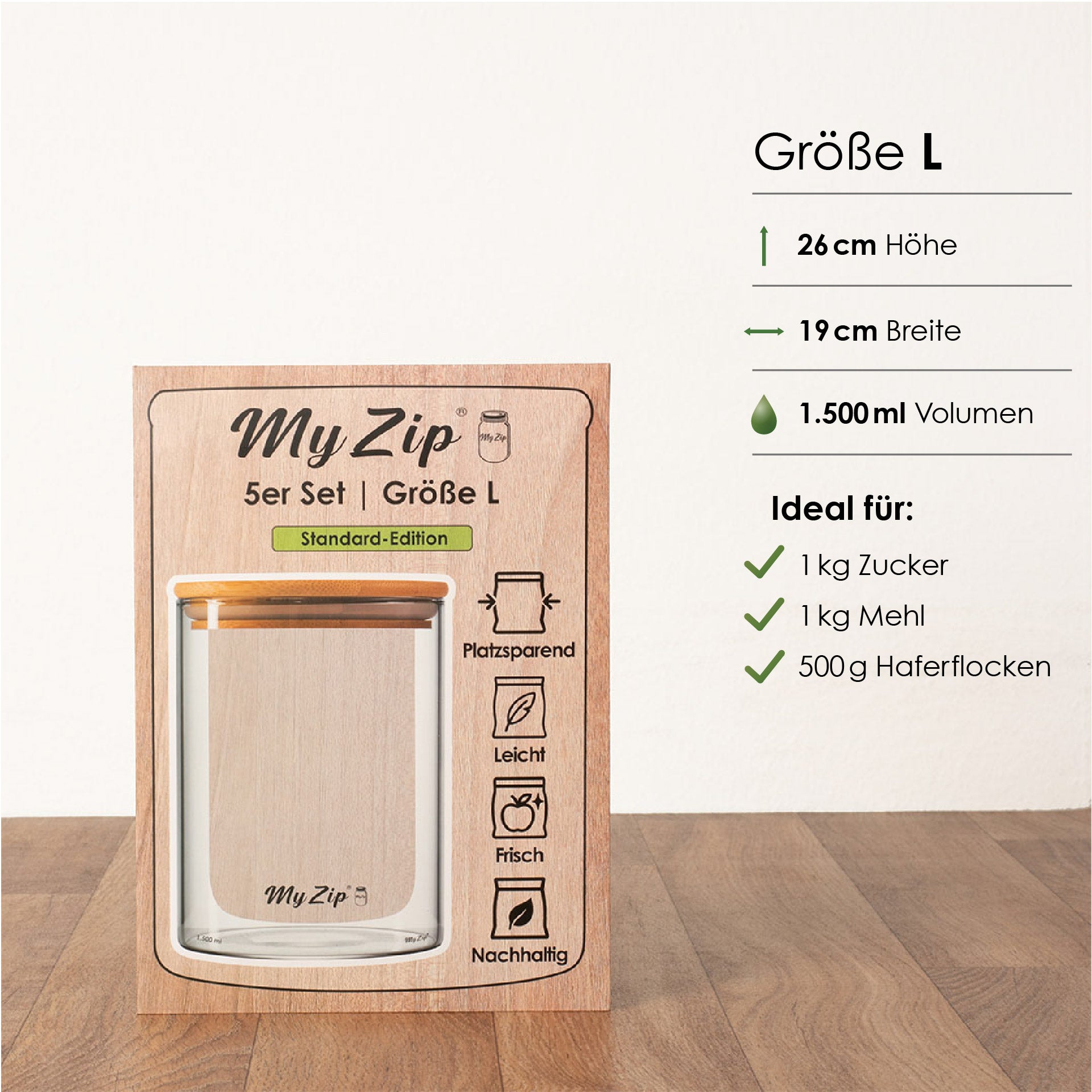 MyZip-Bags (2nd generation) Single-Sets 