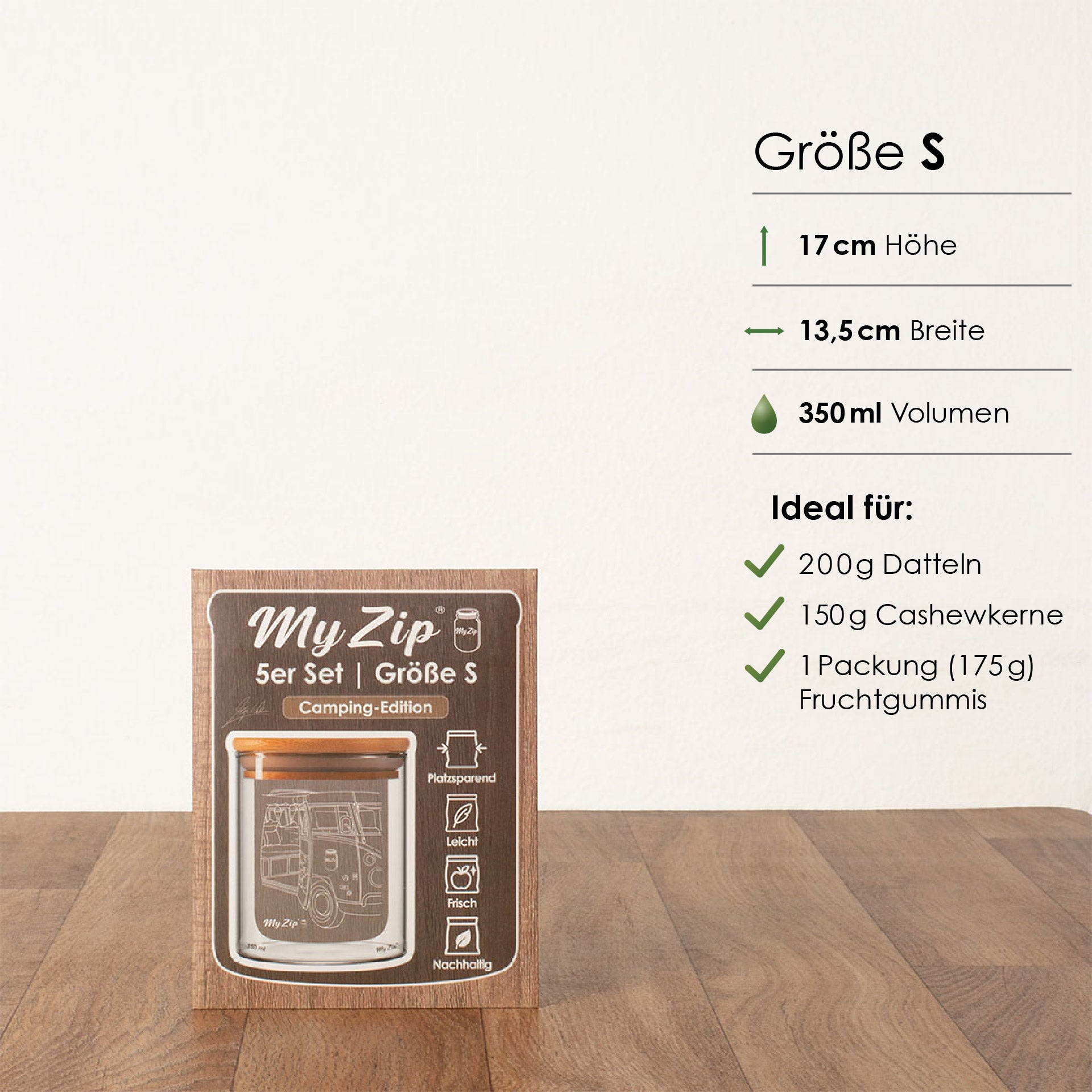 MyZip-Beutel | Limitierte Camping Edition | Einzel-Sets