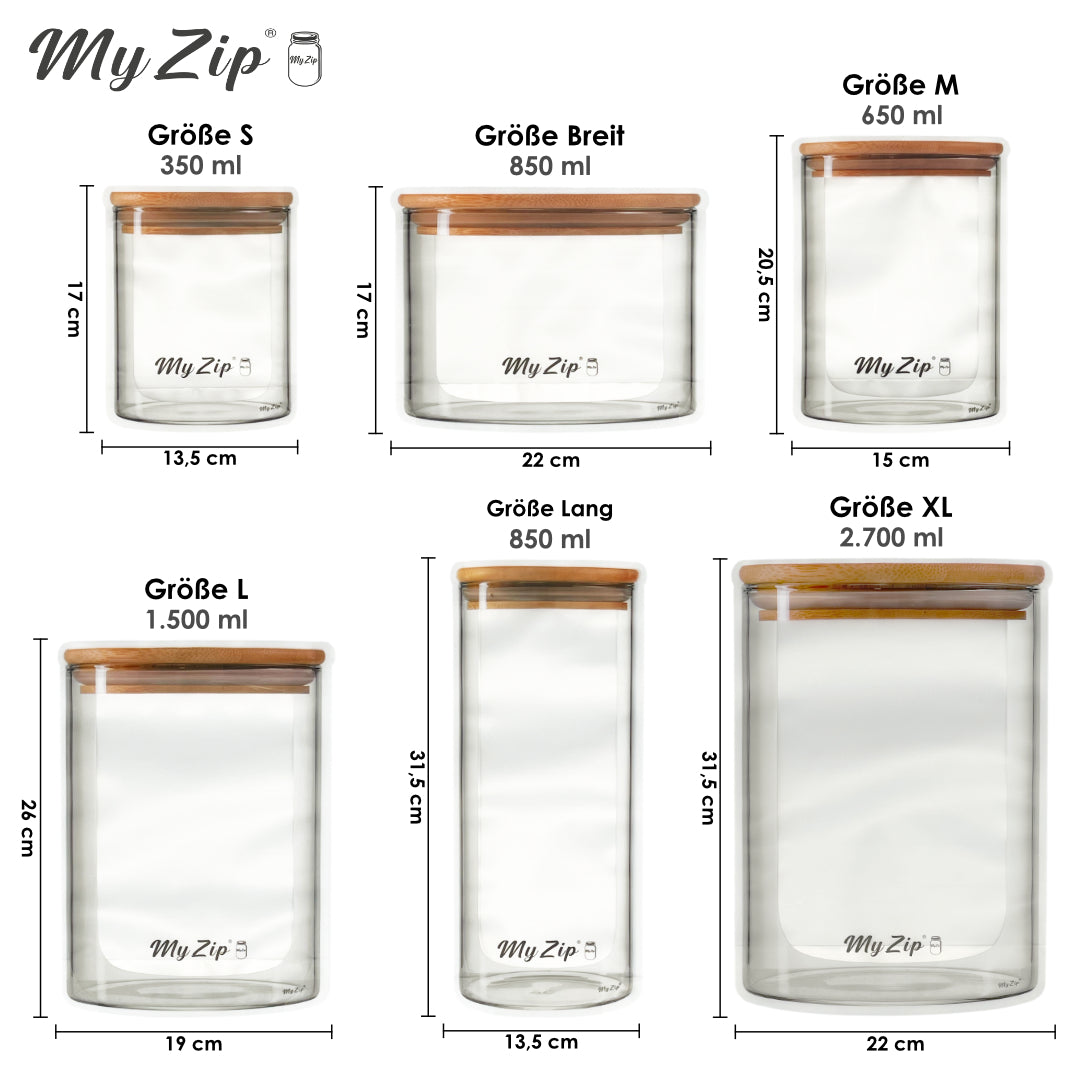 MyZip-Bags (2nd Generation) - Camping